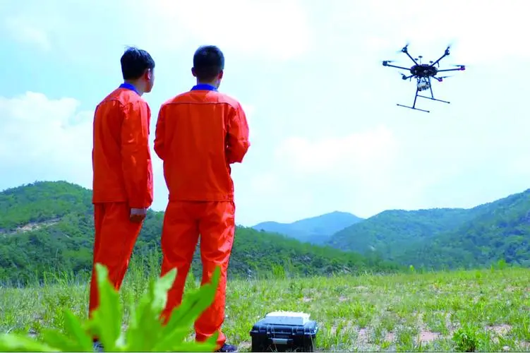 美溪无人机倾斜摄影巡检拍摄